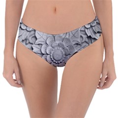 Pattern Motif Decor Reversible Classic Bikini Bottoms