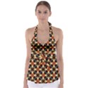 Kaleidoscope Image Background Babydoll Tankini Top View1