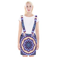 Mandala Art Design Pattern Braces Suspender Skirt by BangZart