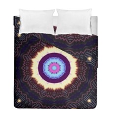 Mandala Art Design Pattern Duvet Cover Double Side (full/ Double Size) by BangZart