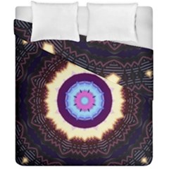 Mandala Art Design Pattern Duvet Cover Double Side (california King Size) by BangZart