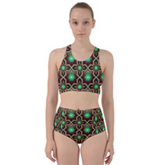 Pattern Background Bright Brown Bikini Swimsuit Spa Swimsuit 