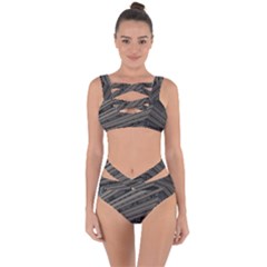 Fractal 3d Construction Industry Bandaged Up Bikini Set 