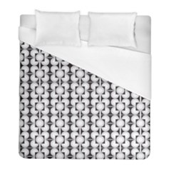 Pattern Background Texture Black Duvet Cover (full/ Double Size) by BangZart