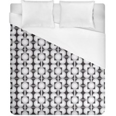 Pattern Background Texture Black Duvet Cover (california King Size) by BangZart