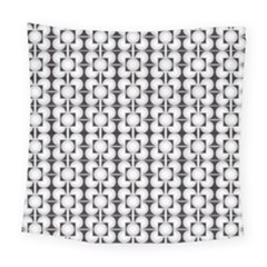 Pattern Background Texture Black Square Tapestry (large) by BangZart