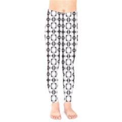 Pattern Background Texture Black Kids  Legging by BangZart