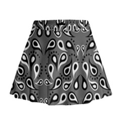 Paisley Pattern Paisley Pattern Mini Flare Skirt by BangZart