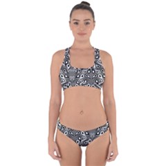 Paisley Pattern Paisley Pattern Cross Back Hipster Bikini Set