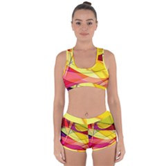 Abstract #367 Racerback Boyleg Bikini Set by RockettGraphics