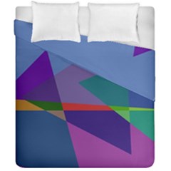 Abstract #415 Tipping Point Duvet Cover Double Side (california King Size) by RockettGraphics