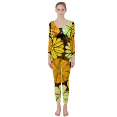 Abstract #417 Long Sleeve Catsuit