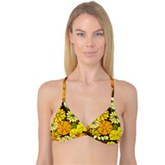 Abstract #417 Reversible Tri Bikini Top by RockettGraphics