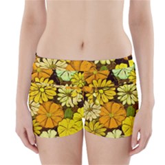 Abstract #417 Boyleg Bikini Wrap Bottoms by RockettGraphics