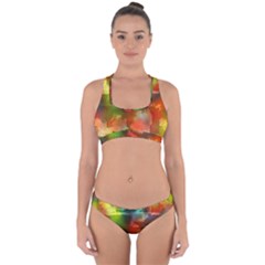 Peeled Wall                        Cross Back Hipster Bikini Set