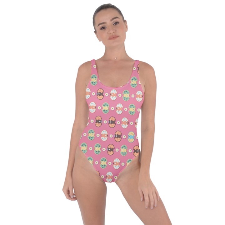 Cute Eggs Pattern Bring Sexy Back Swimsuit