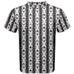 Pattern Background Texture Black Men s Cotton Tee by BangZart