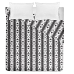 Pattern Background Texture Black Duvet Cover Double Side (queen Size) by BangZart