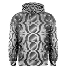 Metal Circle Background Ring Men s Pullover Hoodie by BangZart