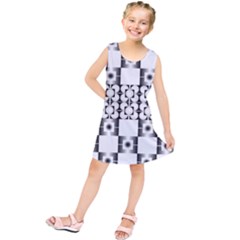 Pattern Background Texture Black Kids  Tunic Dress by BangZart