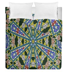 Kaleidoscope Background Duvet Cover Double Side (queen Size) by BangZart