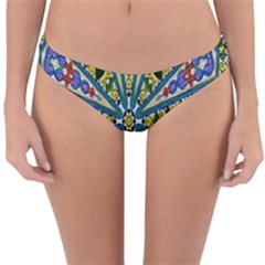 Kaleidoscope Background Reversible Hipster Bikini Bottoms