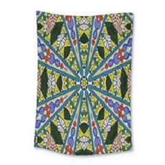 Kaleidoscope Background Small Tapestry by BangZart