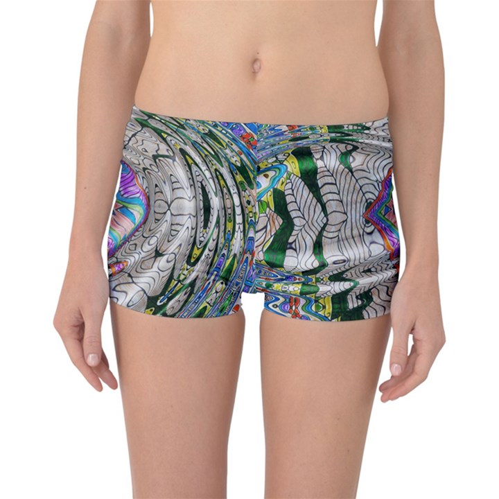 Water Ripple Design Background Wallpaper Of Water Ripples Applied To A Kaleidoscope Pattern Reversible Boyleg Bikini Bottoms