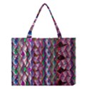 Textured Design Background Pink Wallpaper Of Textured Pattern In Pink Hues Medium Tote Bag View1