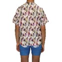 Random Leaves Pattern Background Kids  Short Sleeve Swimwear View2