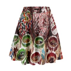 Colorful Oriental Candle Holders For Sale On Local Market High Waist Skirt by BangZart