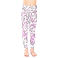 Floral Pattern Background Kids  Legging