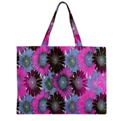 Floral Pattern Background Zipper Mini Tote Bag by BangZart