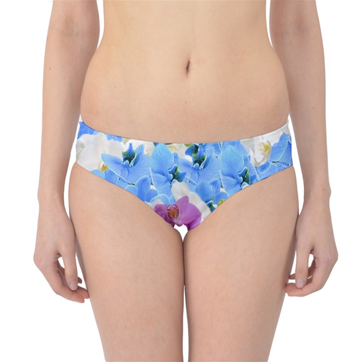 Tulips Floral Pattern Hipster Bikini Bottoms