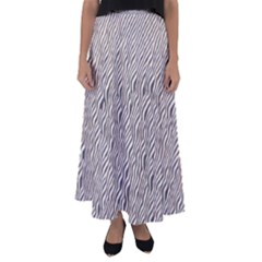 Zebra Pattern Animal Print Flared Maxi Skirt by paulaoliveiradesign