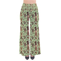 Puppy Dog Pattern Pants by BangZart