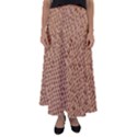 Giraffe pattern animal print  Flared Maxi Skirt View1