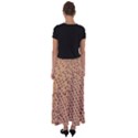 Giraffe pattern animal print  Flared Maxi Skirt View2