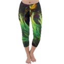 A Seaweed s DeepDream of Faded Fractal Fall Colors Capri Winter Leggings  View1