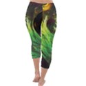 A Seaweed s DeepDream of Faded Fractal Fall Colors Capri Winter Leggings  View4