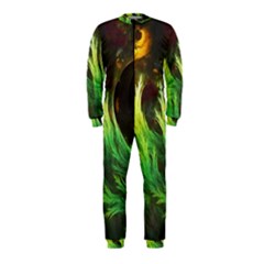 A Seaweed s Deepdream Of Faded Fractal Fall Colors Onepiece Jumpsuit (kids) by jayaprime