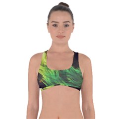 A Seaweed s Deepdream Of Faded Fractal Fall Colors Got No Strings Sports Bra by jayaprime