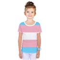 TRANS PRIDE Kids  One Piece Tee View1