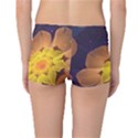 Beautiful Violet & Peach Primrose Fractal Flowers Reversible Boyleg Bikini Bottoms View2