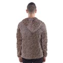 Animal Print Panthera Onca Texture Pattern Hooded Wind Breaker (Men) View2