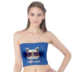 Cat I Love Usa Tube Top