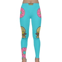 Yumyum  Classic Yoga Leggings by TheLimeGreenFlamingo