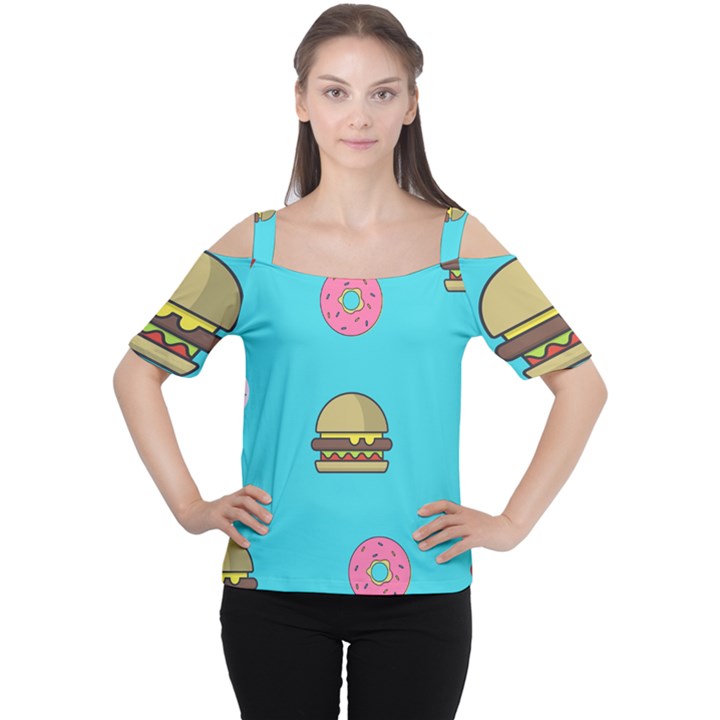 YumYum  Cutout Shoulder Tee