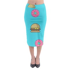 Yumyum  Midi Pencil Skirt by TheLimeGreenFlamingo