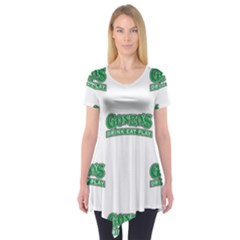 Gonzo s Vip Green Member Short Sleeve Tunic 